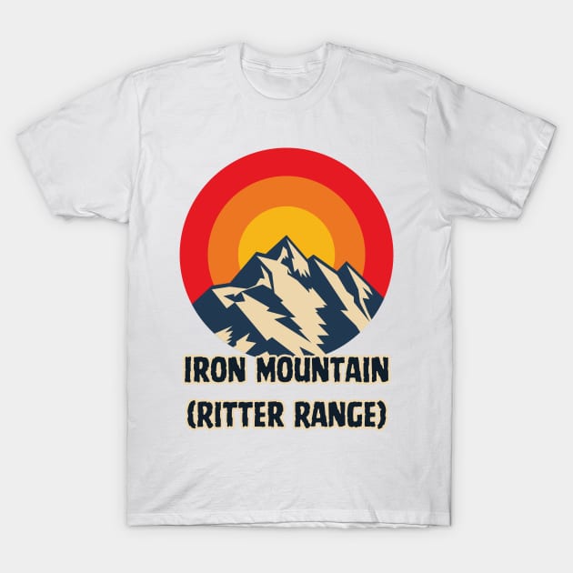 Iron Mountain (Ritter Range) T-Shirt by Canada Cities